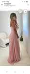 Vestido rosa velho cerimónia