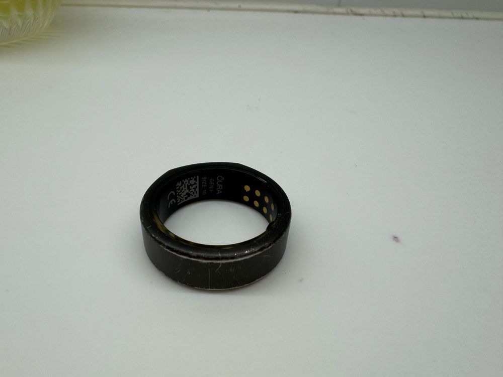 Oura ring Gen 3 Heritage Stealth US10