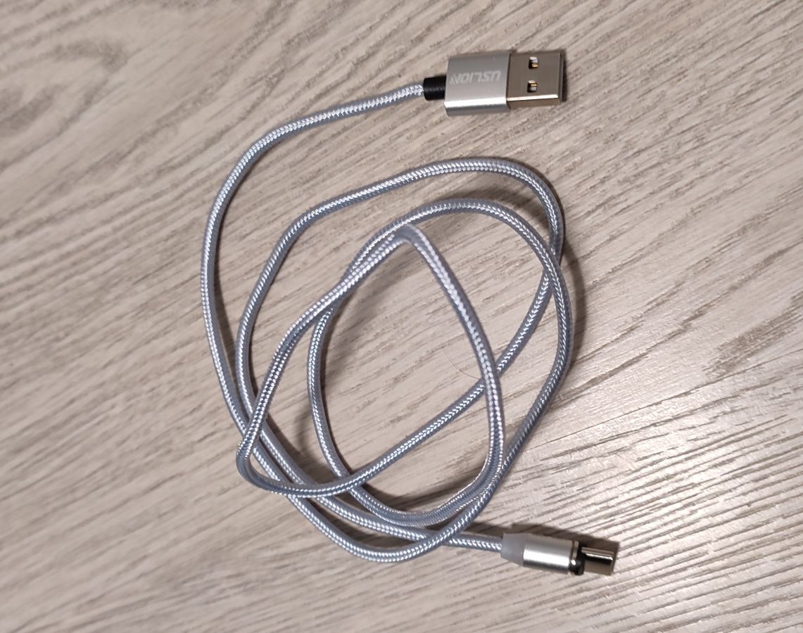 Магнітний USB кабель, TYPE-C шнур, дріт зарядки