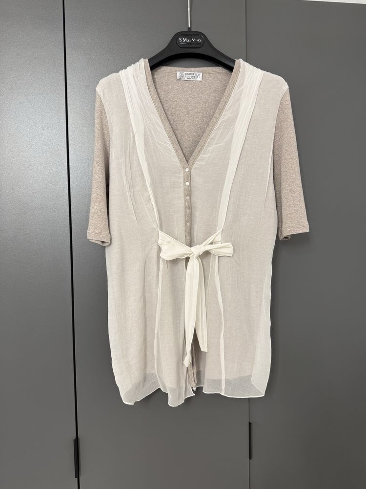 кофта brunello cucinelli оригинал  хлопок