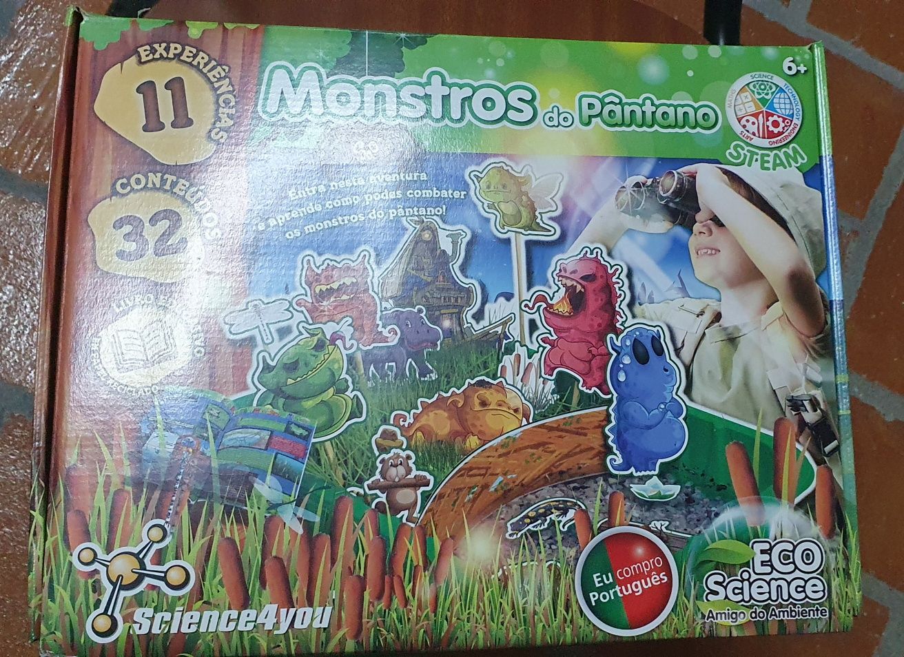 Montros do pântano da Science4you