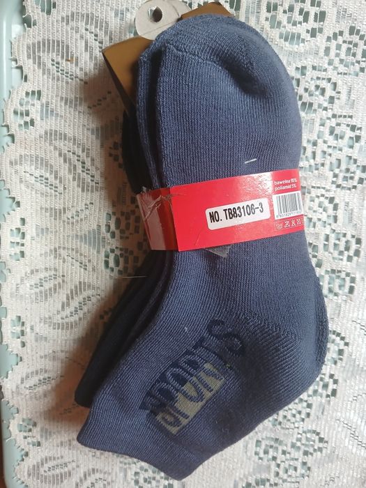 Skarpety grube chłopięce 3 pary