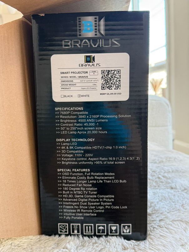Продам професійний проектор BRAVIUS