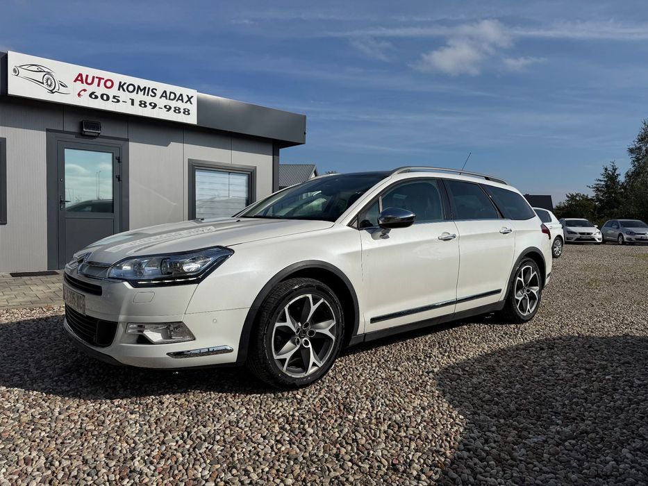 Citroën C5 / Cross Tourer / 2.0 BlueHdi / Led / Panorama / Biała Perła /