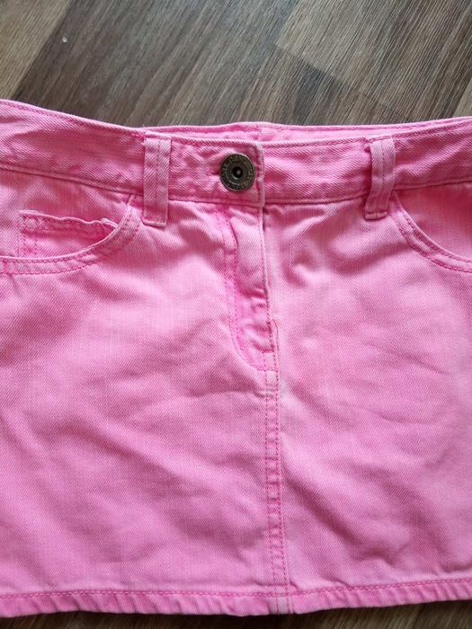 Джинсовая юбка Next на девочку, длина 28 см, верх 32 см