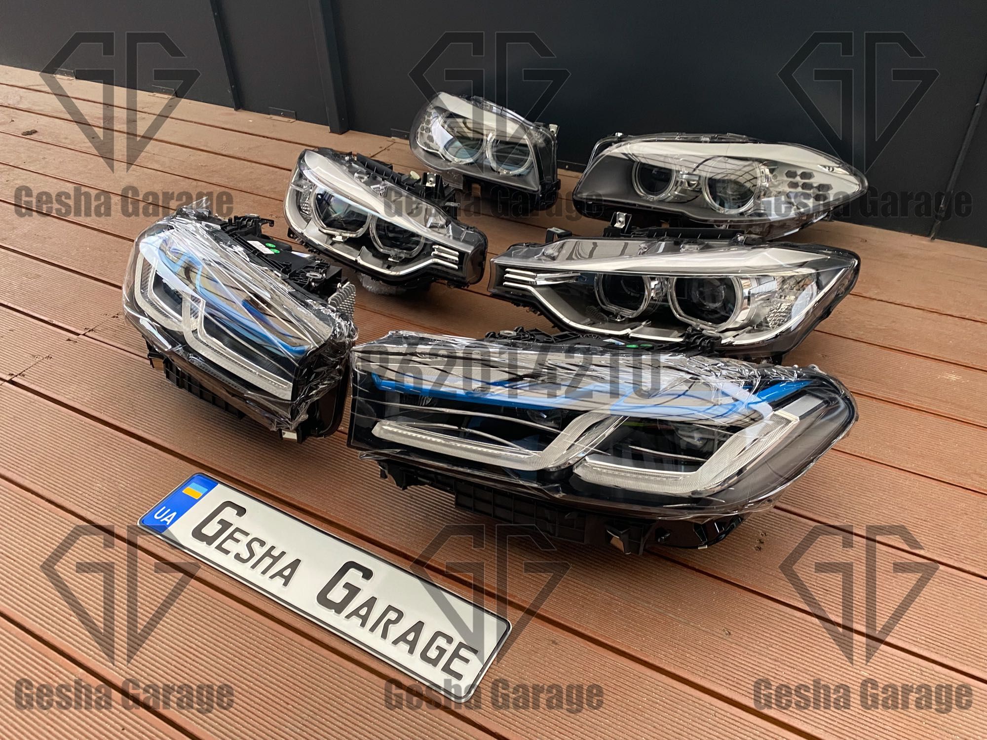 Наявність комплект фар BMW БМВ e39 F10 F30 g30 led halogen xenon lci