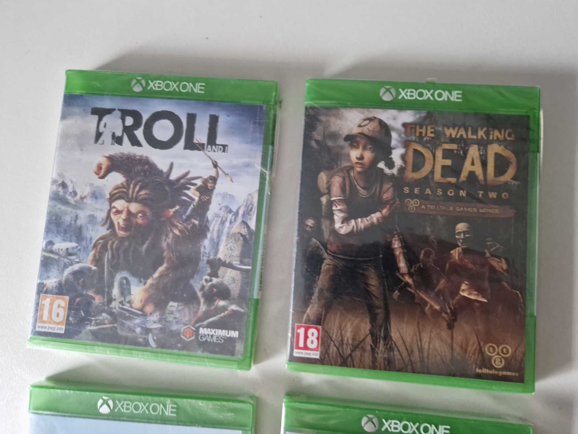 XBOX-Mark McMorris Infinite, Troll and I, PES 2018, Walking Dead -nowe