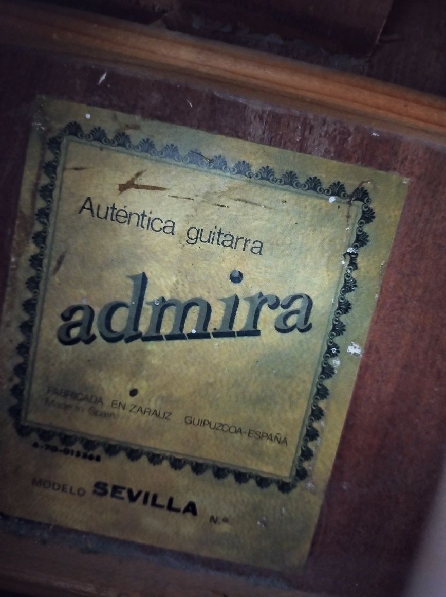 Admira Sevilla gitara klasyczna Hiszpania!