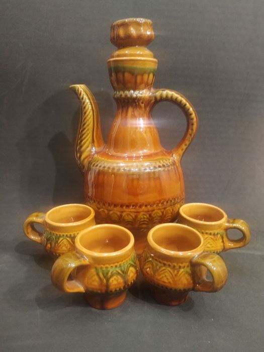 Васильківська майоліка,куманець,кувшин.СРСР.