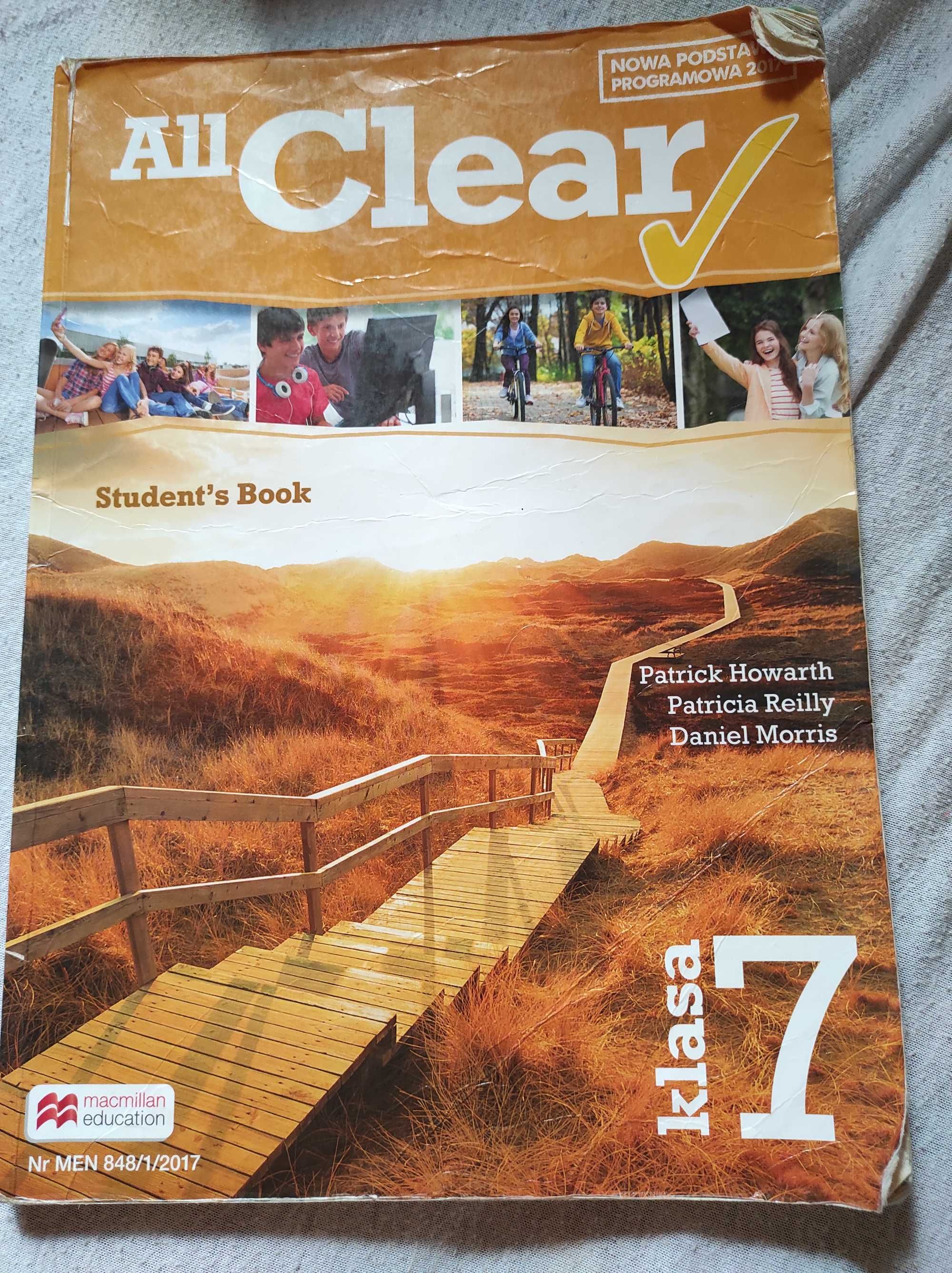 All Clear Student's Book Klasa 7