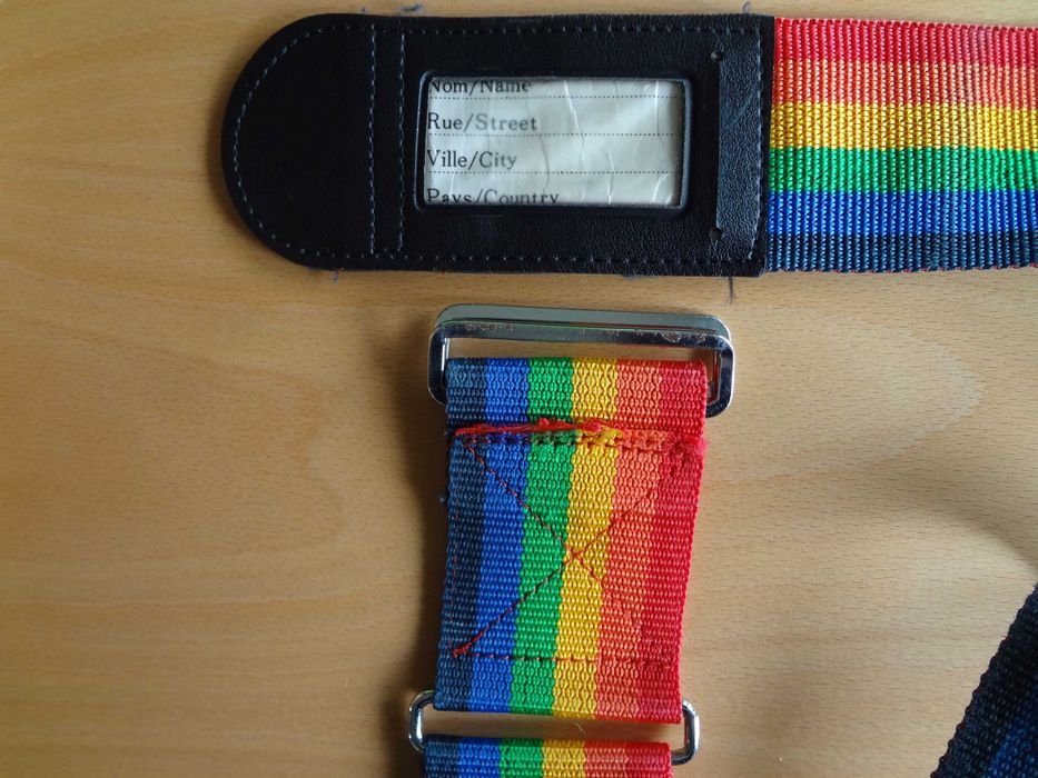 Pasek TĘCZA 178cm symbol równości