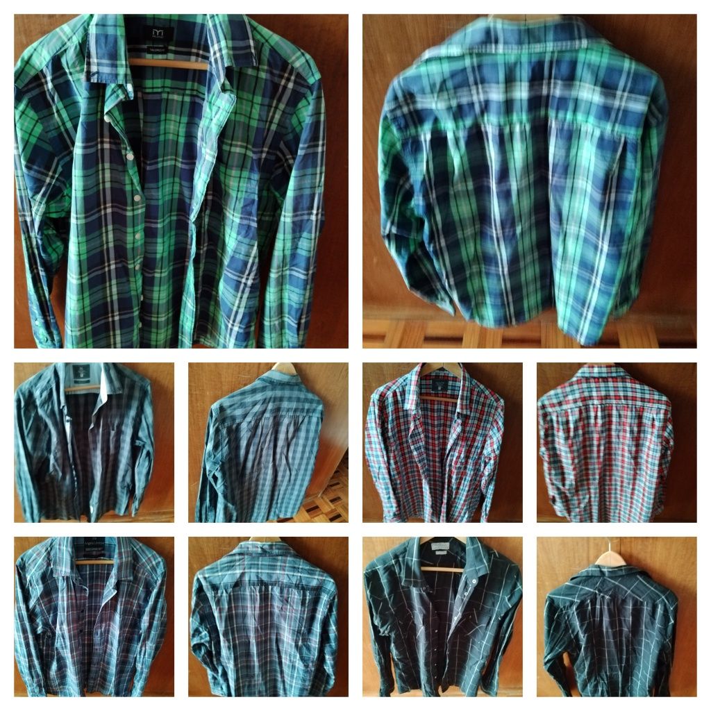 5 Camisas Homem L 7, 5€