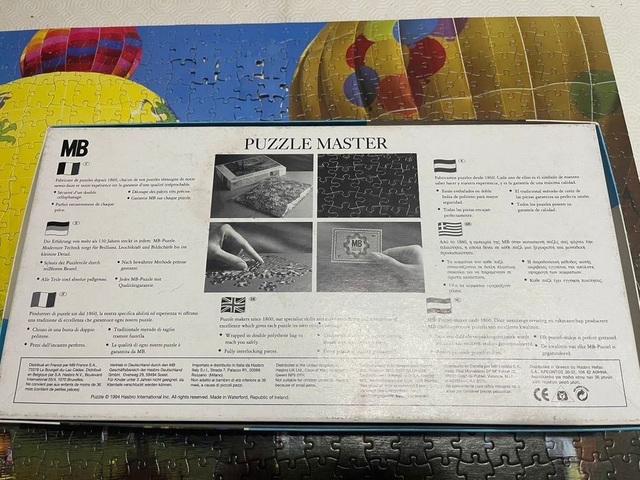Puzzle panorâmico de 1000 peças