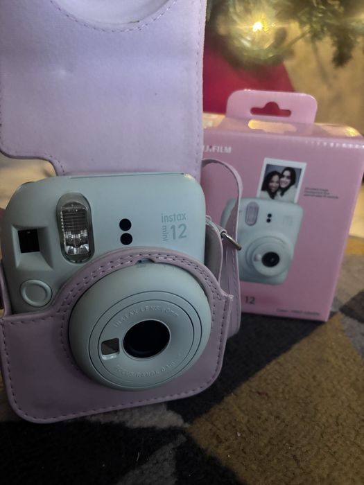 Instax mini 12 c/capa e caixa original