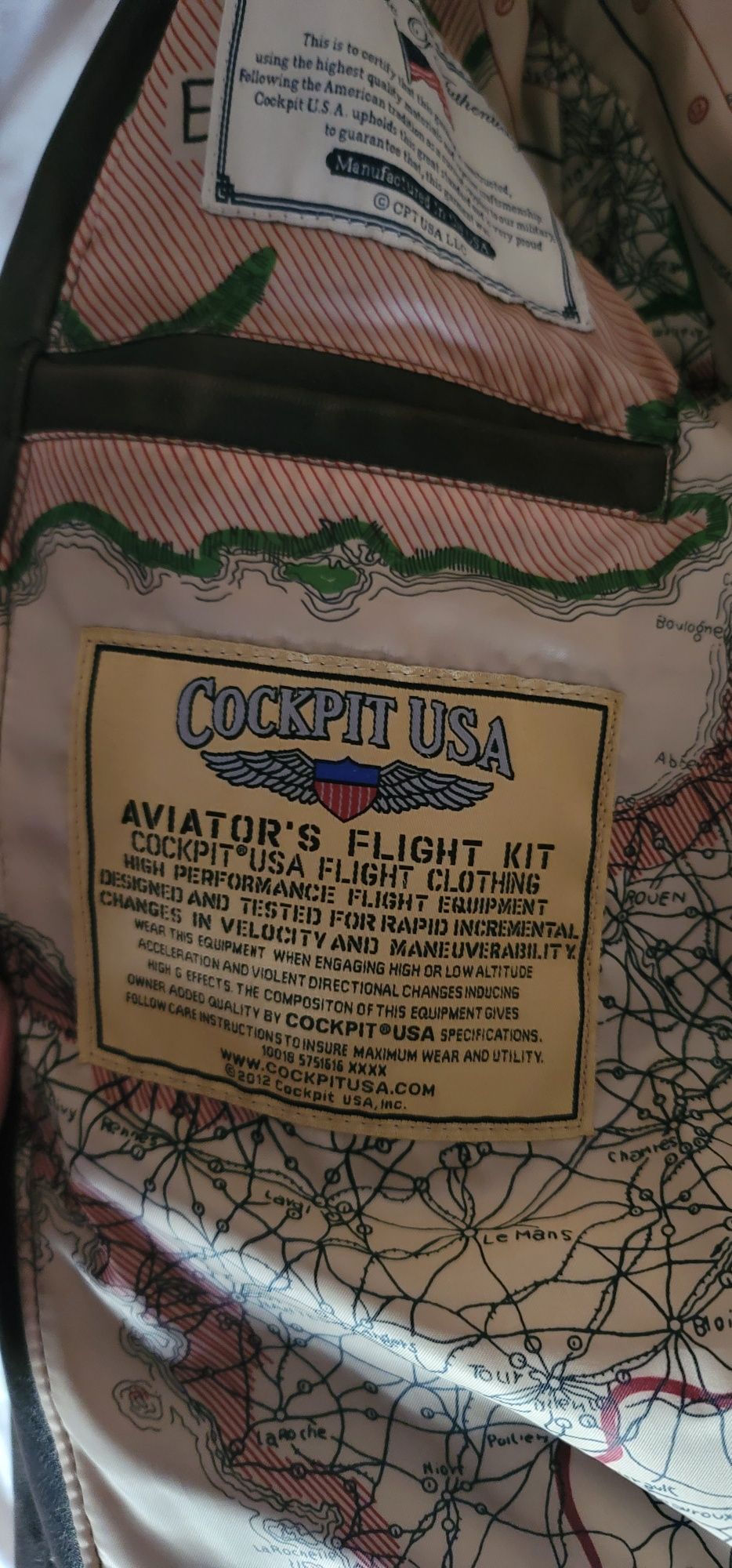 Куртка чоловіча Cockpit Top Gun , розмір M