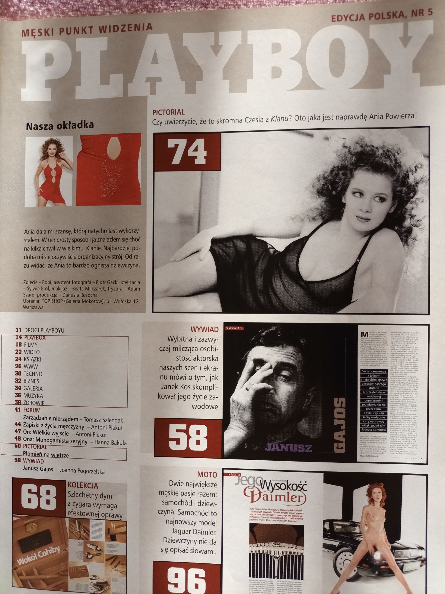 Playboy z Anna Powierza
