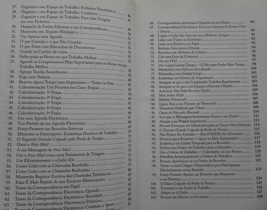 151 Ideias Práticas Para Gerir O Seu Tempo