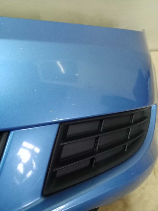 Skoda Fabia 2 FL lift zderzak przód przedni kolor niebieski oryginał