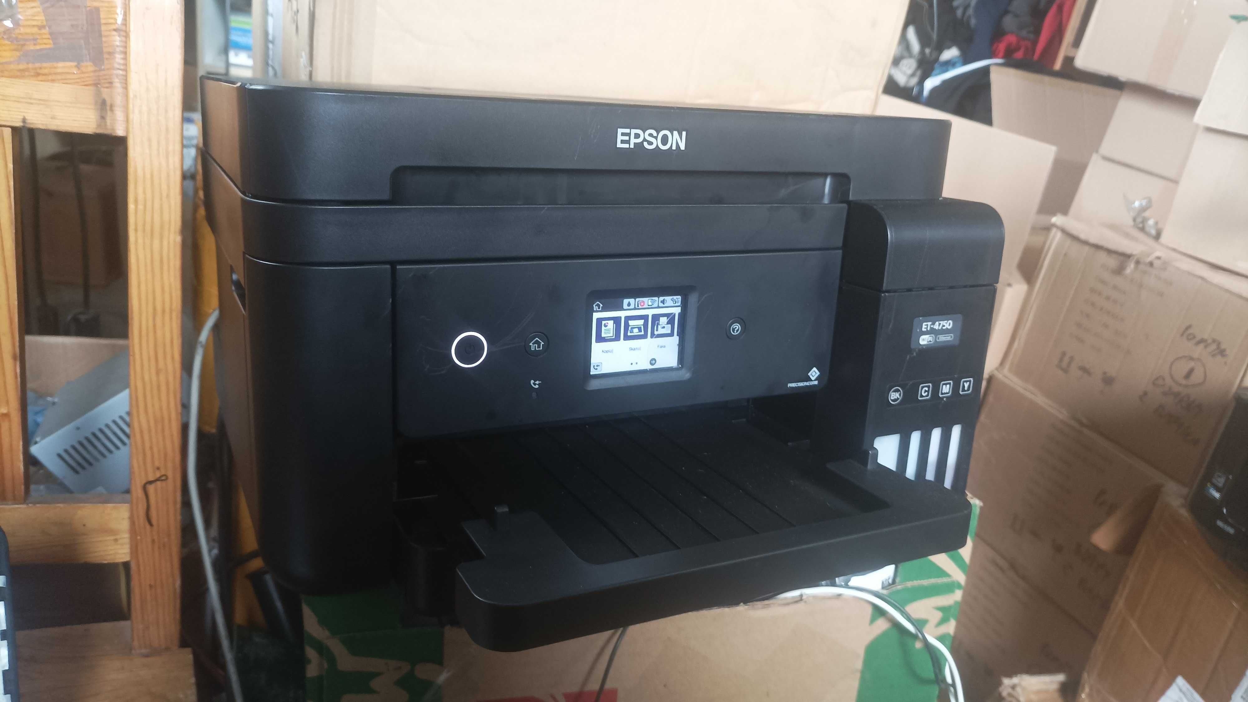 Drukarka Epson ET-4750 Ecotank Eko tank InkTank Ink Tank Ekotank