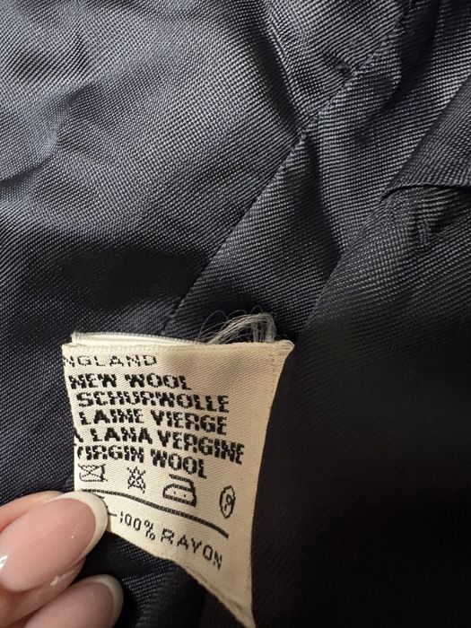 Пиджак классический удлинённый  virgin wool