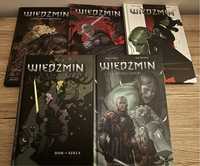 Komiksy ,,Wiedźmin” 1-6