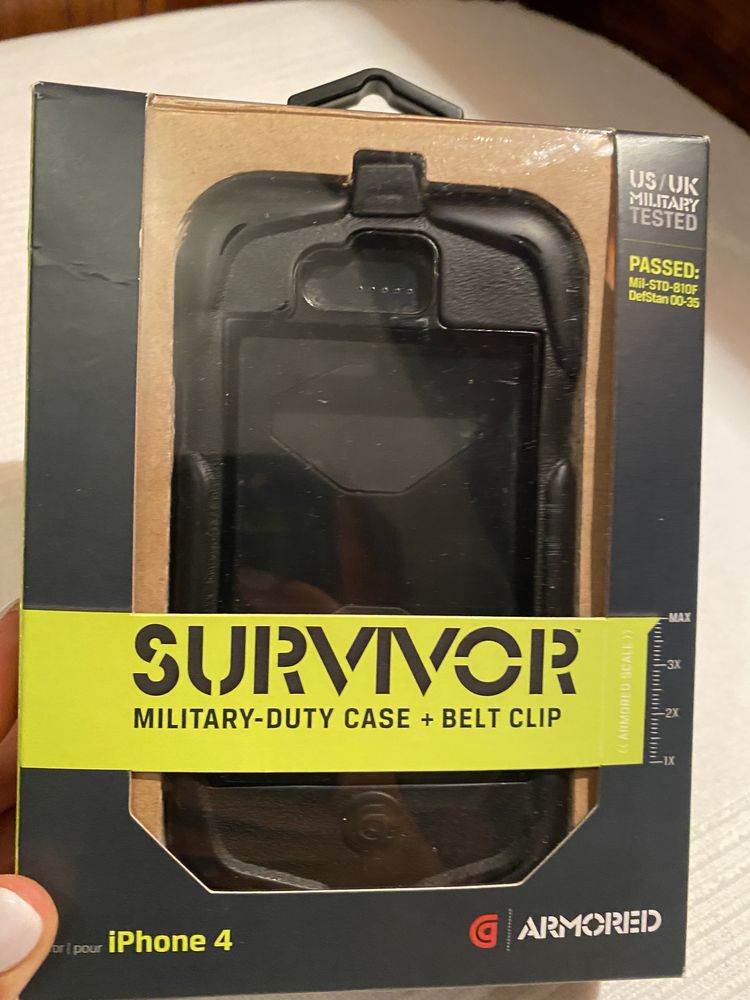 Capa Iphone 4  Survivor