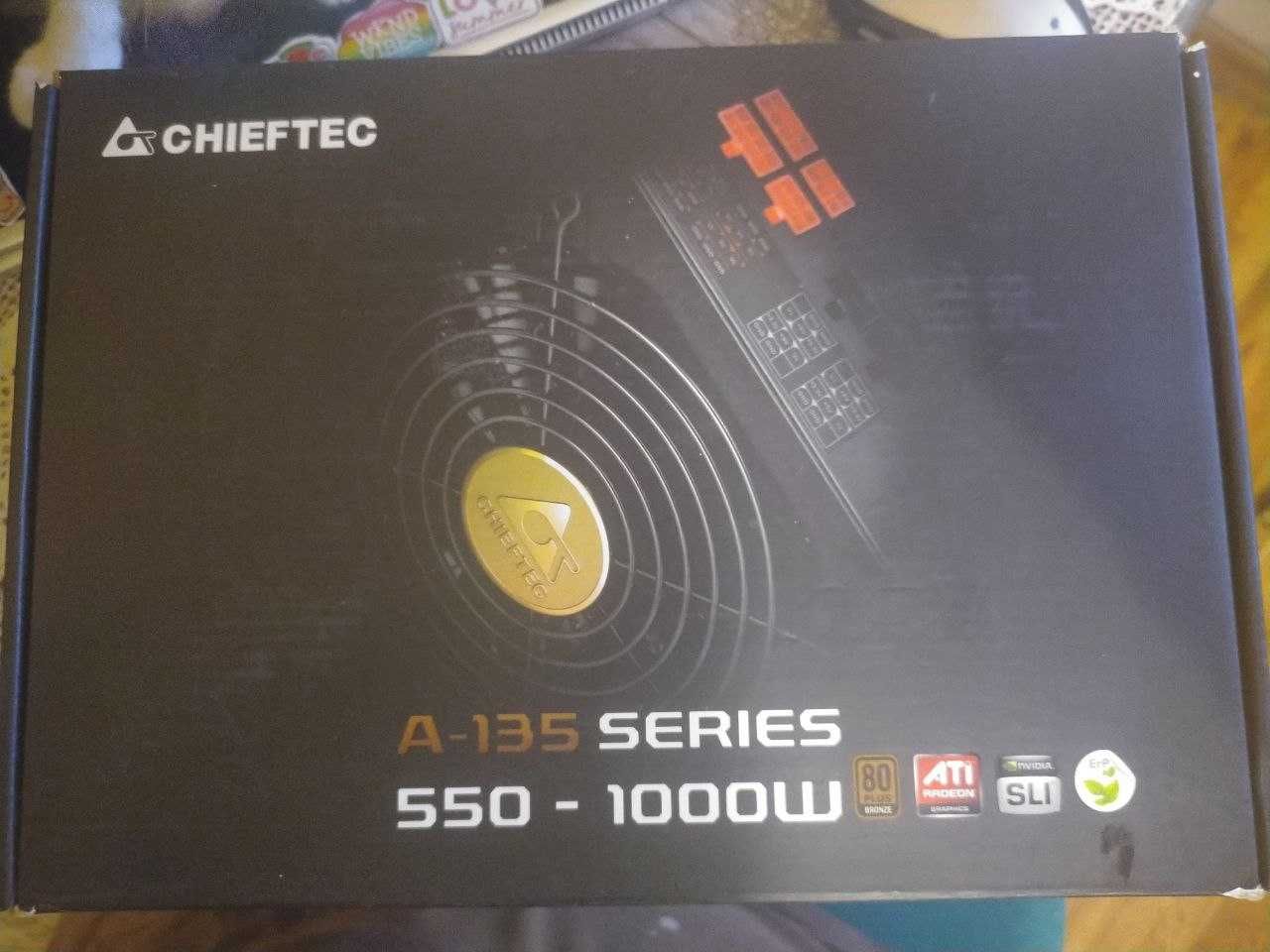 Блок живлення Chieftec A-135 APS-750CB 750W. безкоштовна доставка.