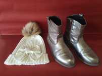 Botas tam. 31 com oferta gorro