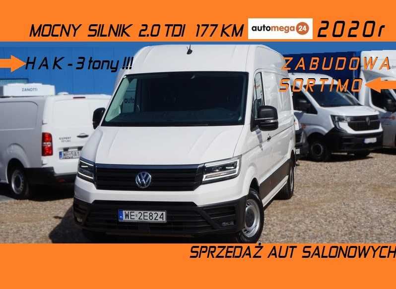 Crafter Wzmocniony! z zabudową SORTIMO Serwis Warsztat HAK-3t. SalonPL