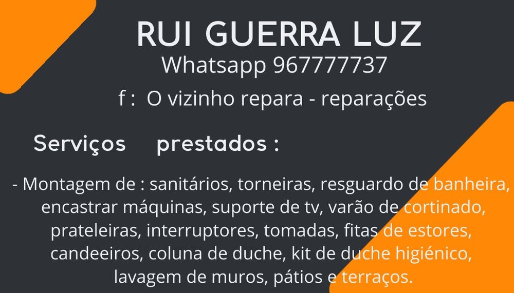 O vizinho repara