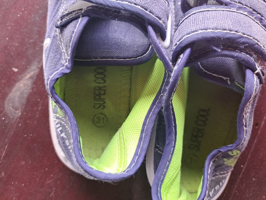 Trampki roz 31 rzepy