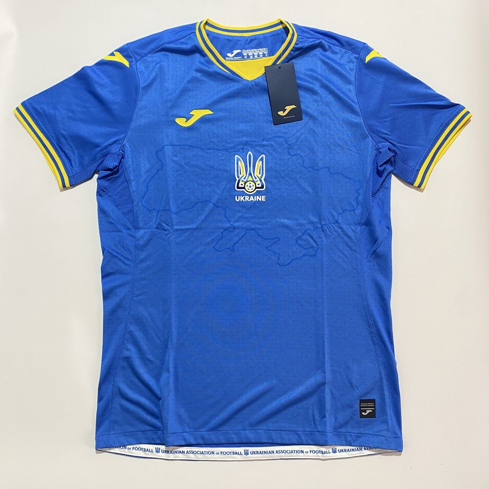 Футболка ігрова з мапою Joma збірної України (оригінал)