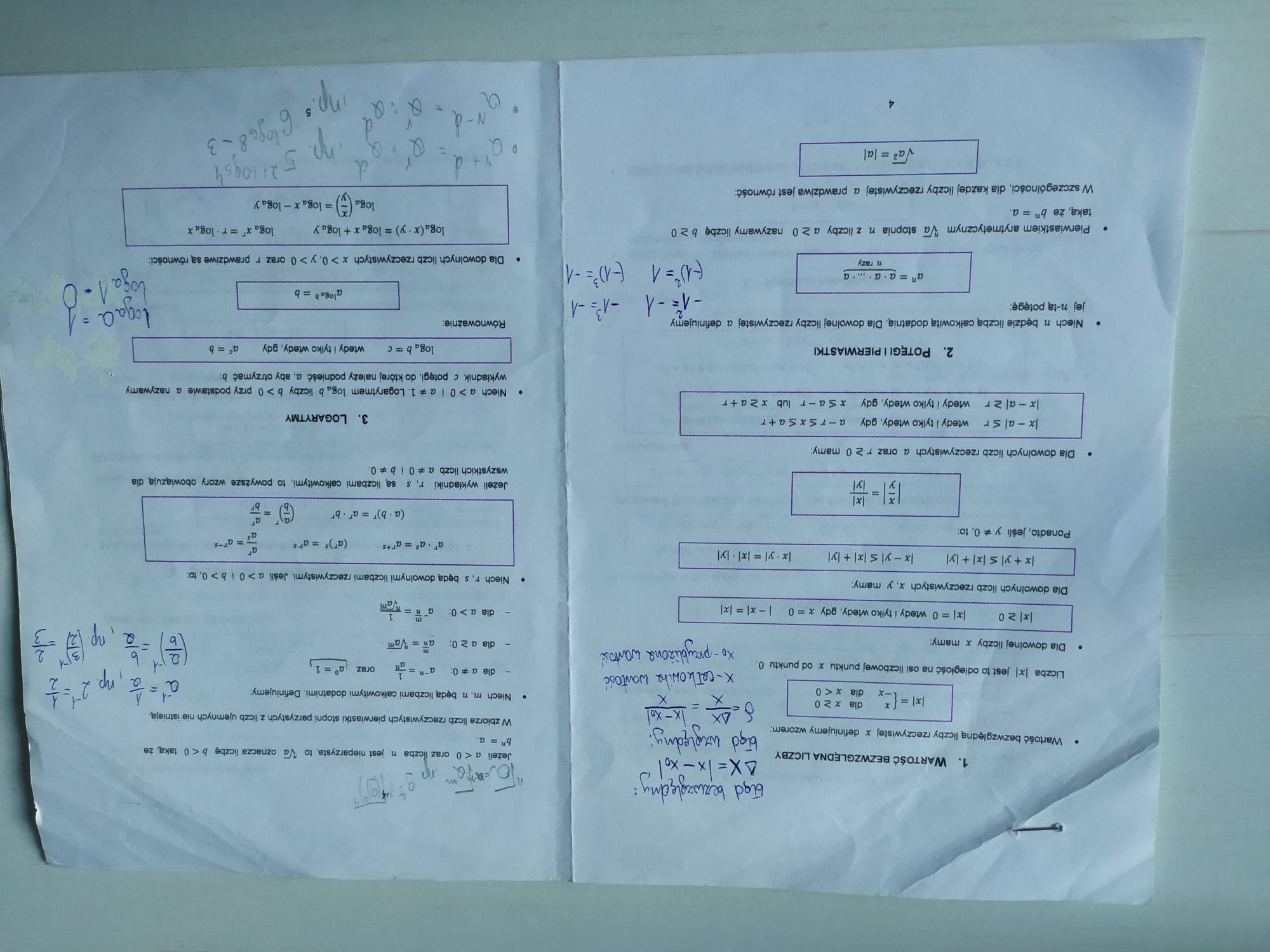 Tablice matematyczne CKE 2024