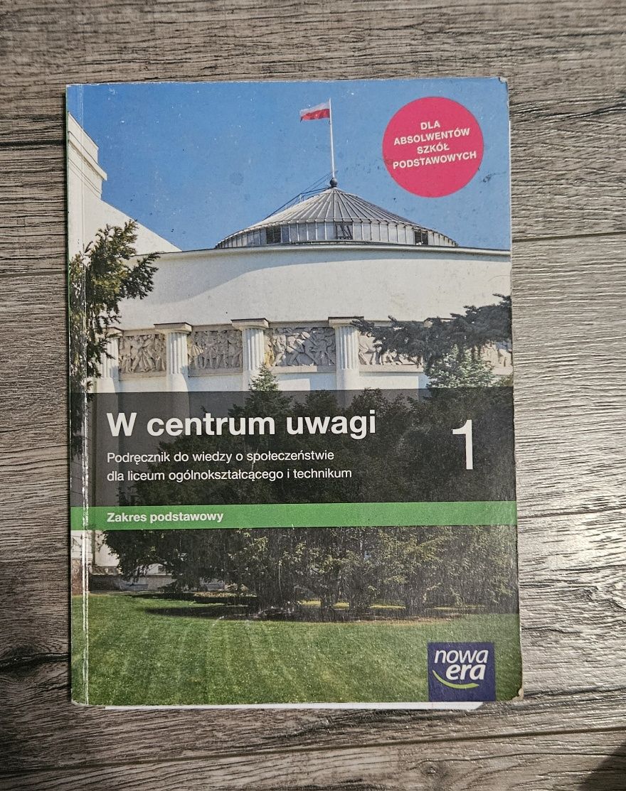 Podręcznik Wiedza o społeczeństwie 1