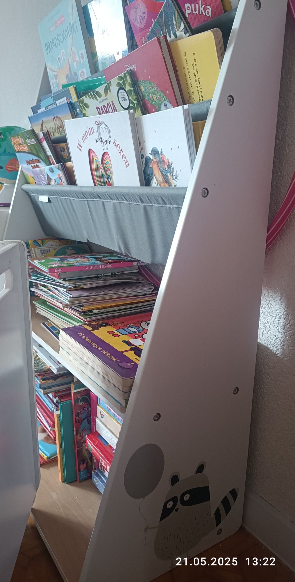 Zestaw biblioteczka na książki plus skrzynia