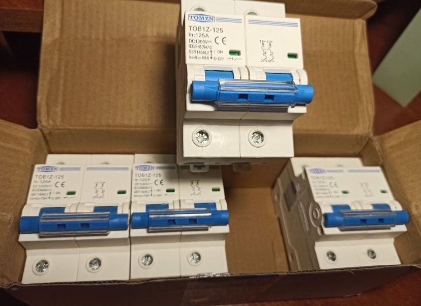 Автомати DC 125А (постійного струму)