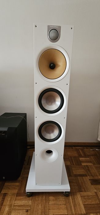 colunas bowers and wilkins BW 683 s2 brancas