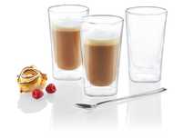 Komplet 3 szklanek termicznych do kawy Cappuccino Ernesto 330 ml
