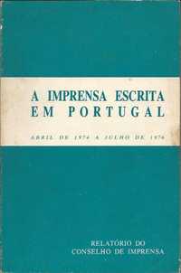 A imprensa escrita em Portugal – Abril de 1974 a Julho de 1976_AA.VV._