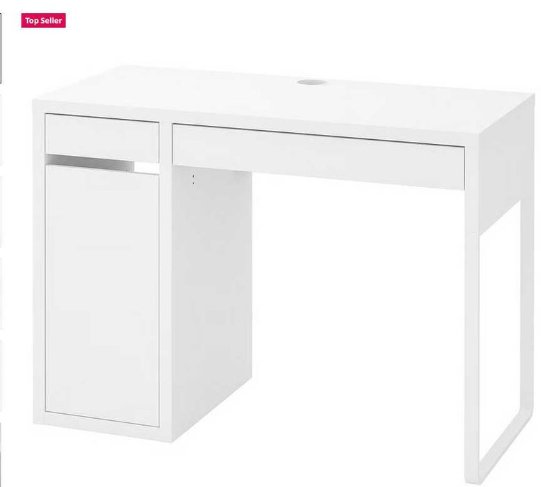 Biurko ikea białe
