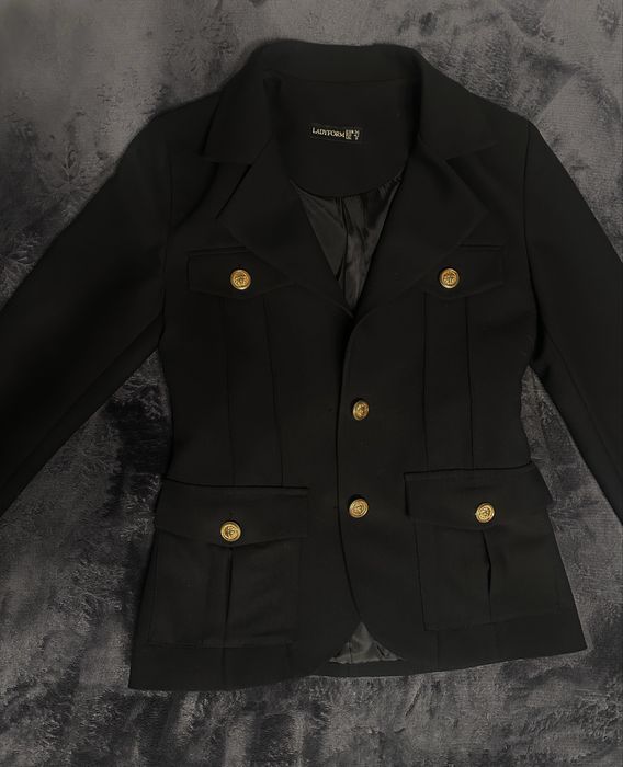 Піджак класичний чорний, нереально гарний та якісний