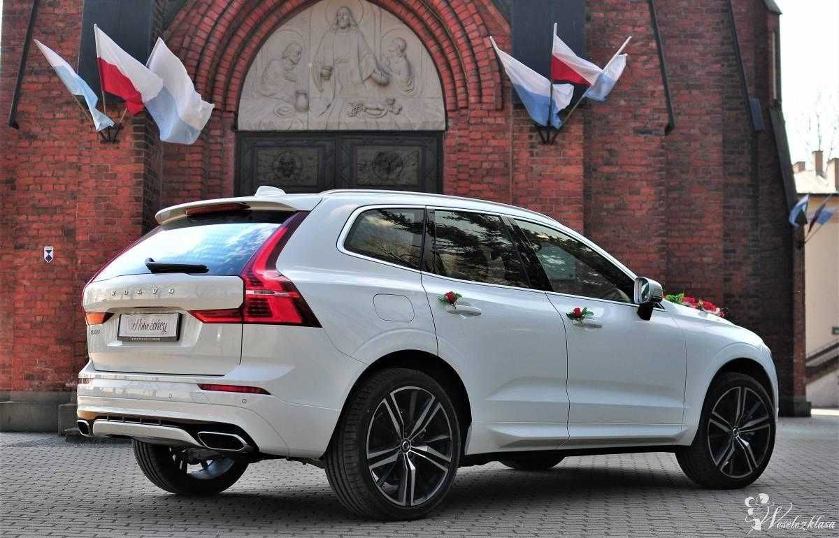 Samochód do ślubu, SUV,Volvo xc60,biały,R-Design,automat,wolne terminy