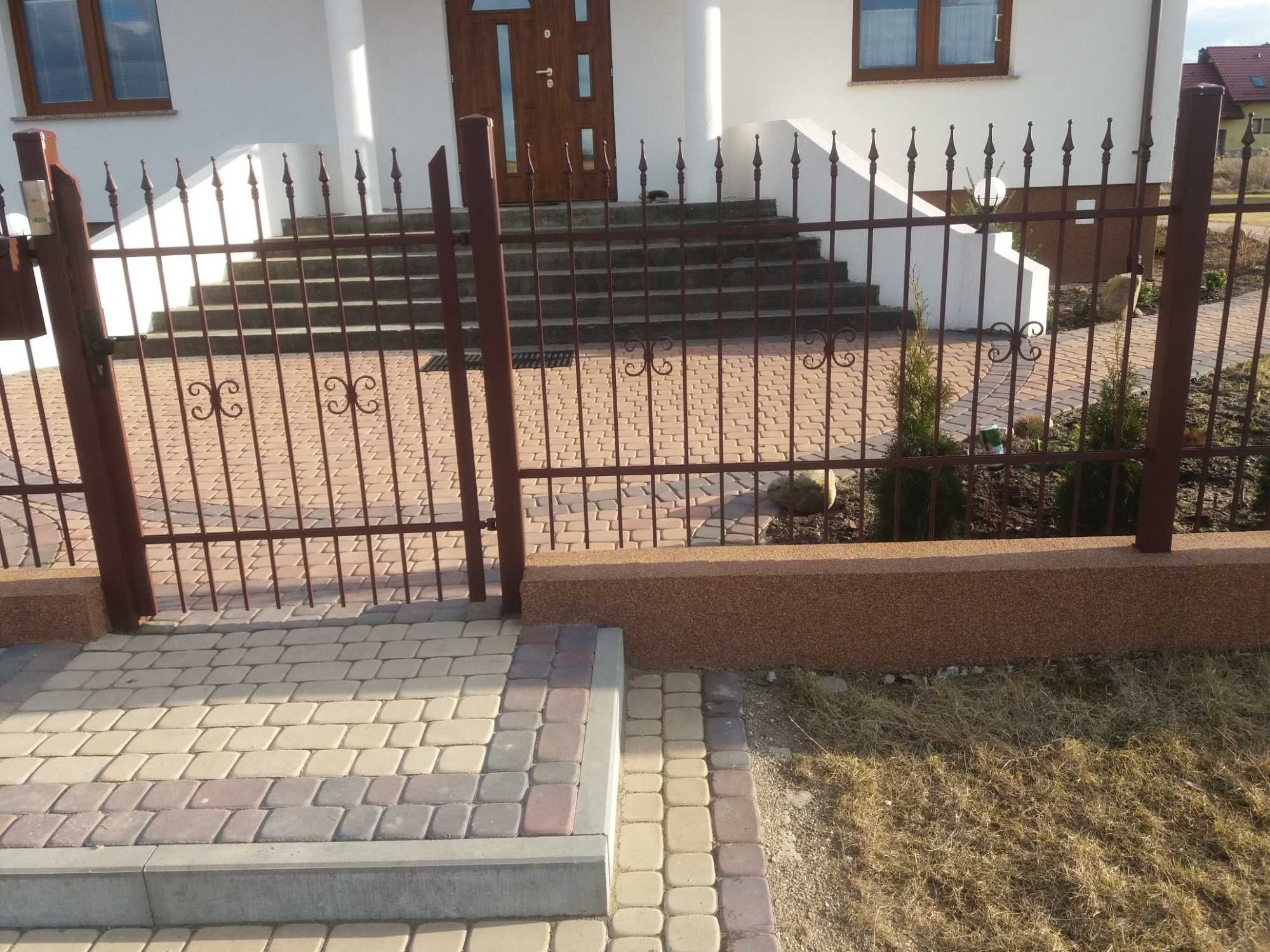 Bramy furtki balustrady ogrodzenia spawanie toczenie tarcz Olsztyn