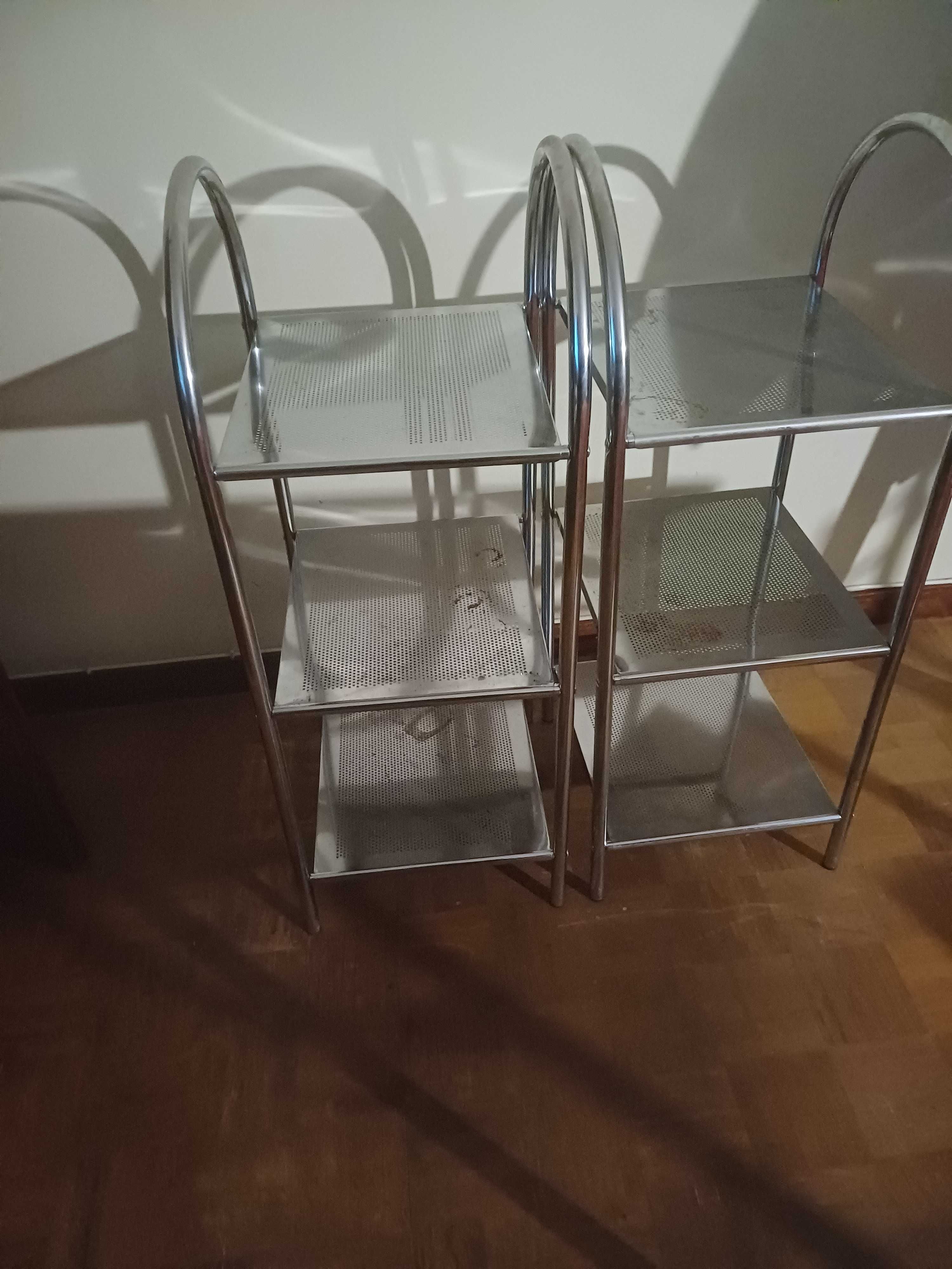 Estantes  em aluminio