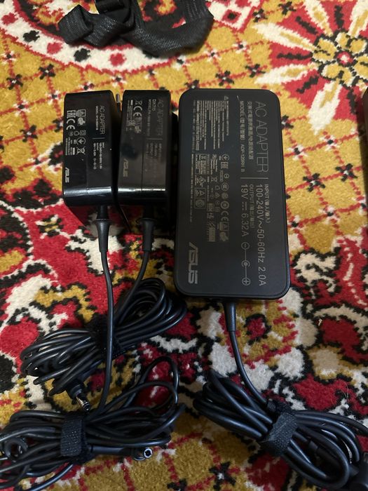 Зарядні присторї для ноутбуків samsung, hp, dell, lenovo, sony, asus,