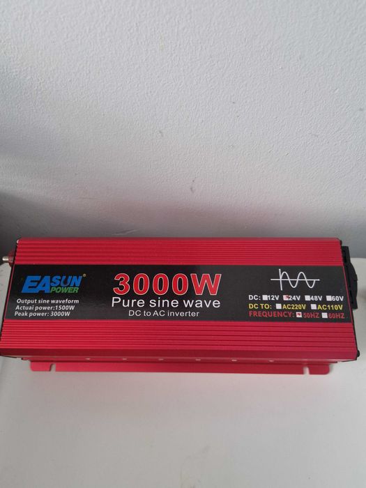 Przetwornica 1500/3000W czysty sinus