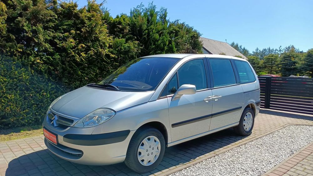 Citroën C8 Zarejestrowany w Polsce, Bezpośredni importer, Udokumentowany przebieg