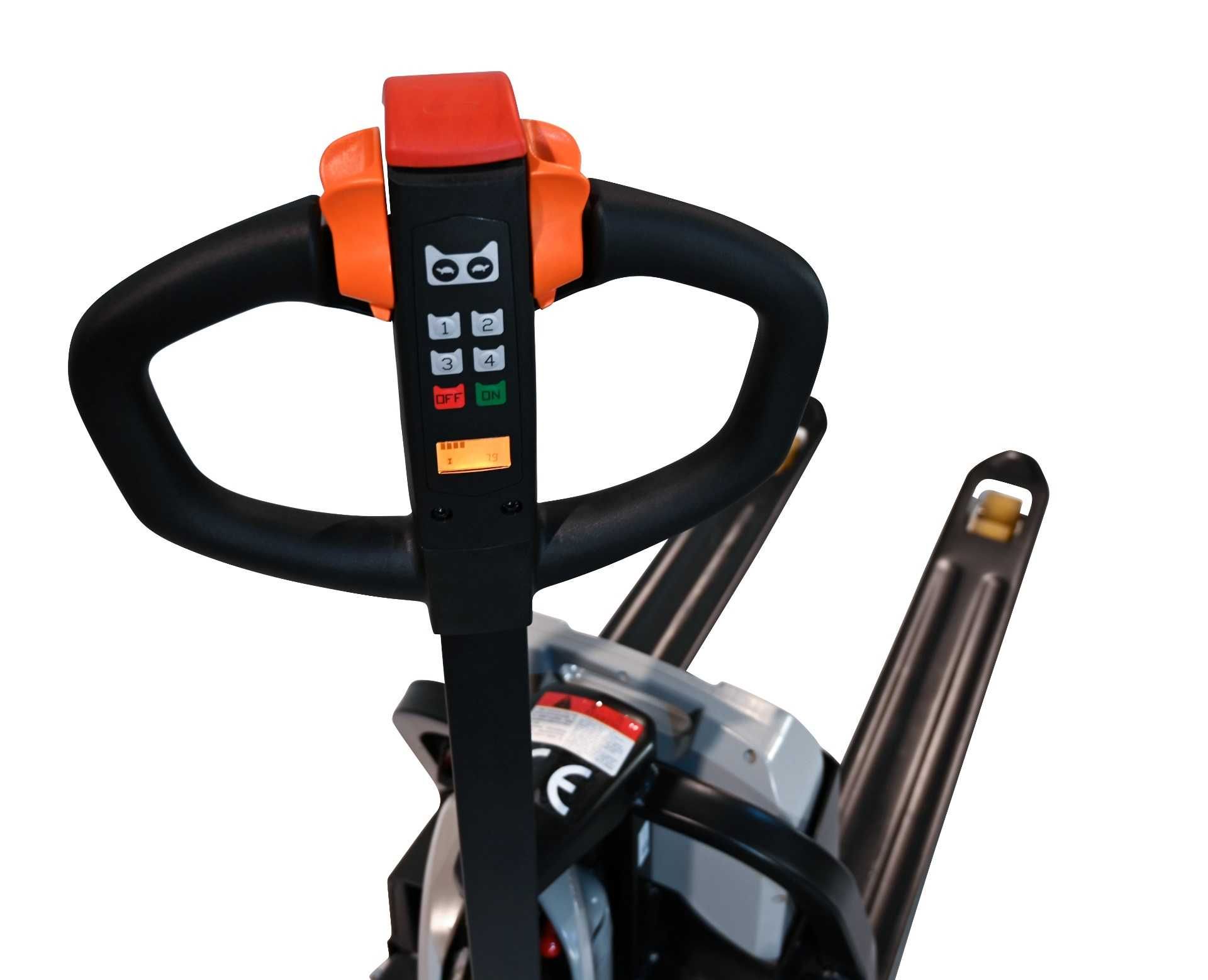 Wózek elektryczny paletowy paleciak elektryczny ESL15L 1500mm 1,1T