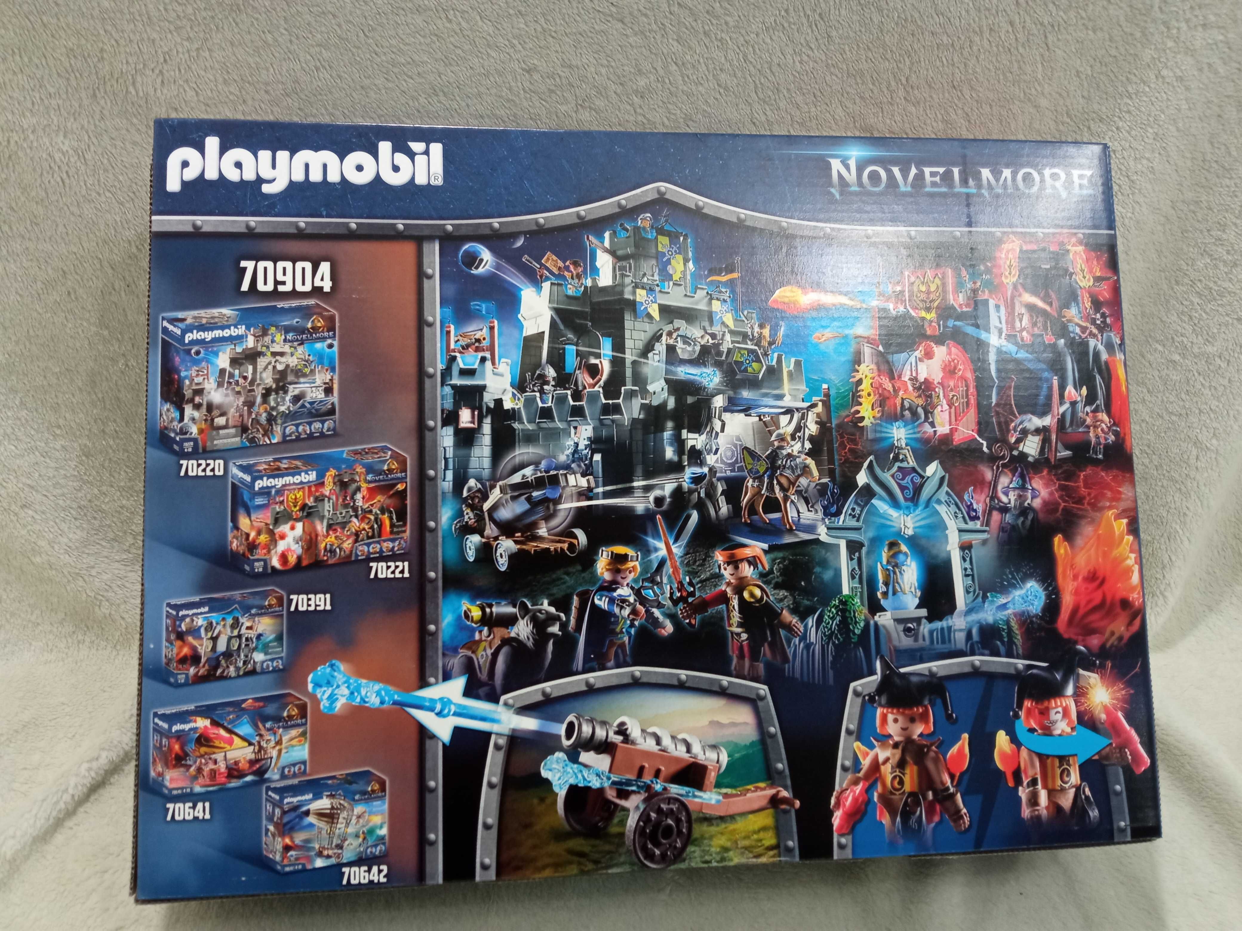 Playmobil novelmore 70904 nowy - Atak smoka