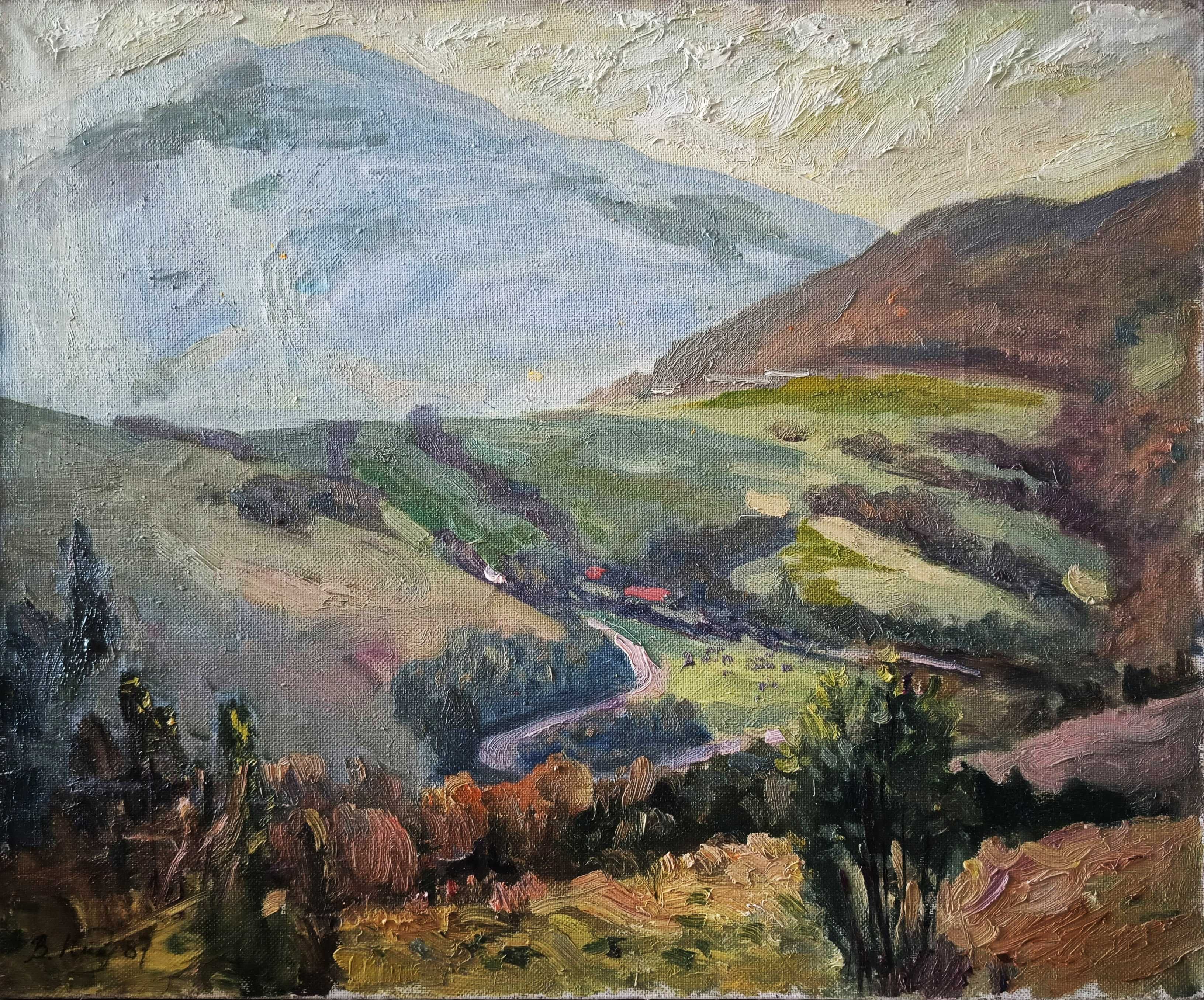 Картина  "Карпати. На горі"  п.о.  60 х 73,5